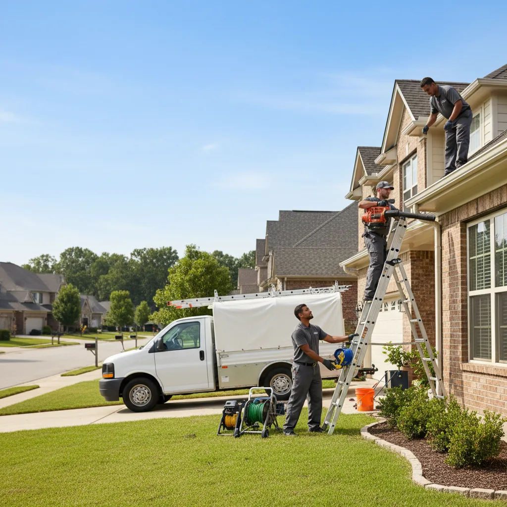 Home Gutter Service in La Fontaine, IN near me